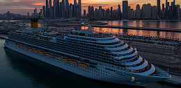 Круизы возрождаются: первый круиз Costa Firenze и открытие Dubai Harbour