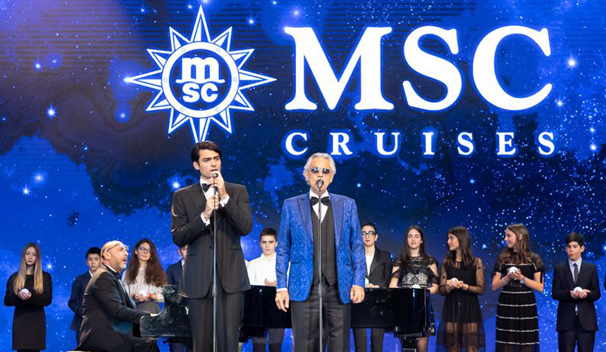 Церемония инаугурации лайнера MSC Belissima прошла в порту Саутгемптона!