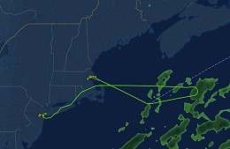 Рейс Delta Air Lines из Бостона в Рим пришлось прервать из-за диареи у пассажира