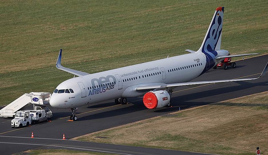 Российские авиакомпании поставили на бетон 34 самолета Airbus