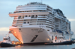 Новый лайнер MSC Cruises готов отправиться в первый средиземноморский круиз