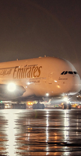 Emirates Airline поставит на рейс Москва – Дубай крупнейший в мире лайнер