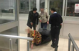 На границе с Турцией обнаружили женщину в… чемодане грузинского туриста
