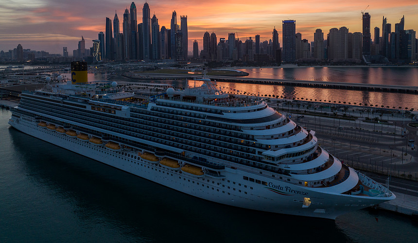 Круизы возрождаются: первый круиз Costa Firenze и открытие Dubai Harbour